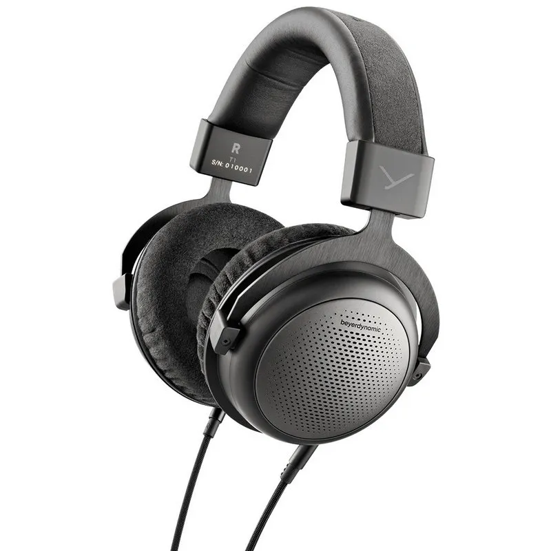 Auricolari Beyerdynamic T1 cablati aperti Hi-Res Audio Tesla neri - immagine 1