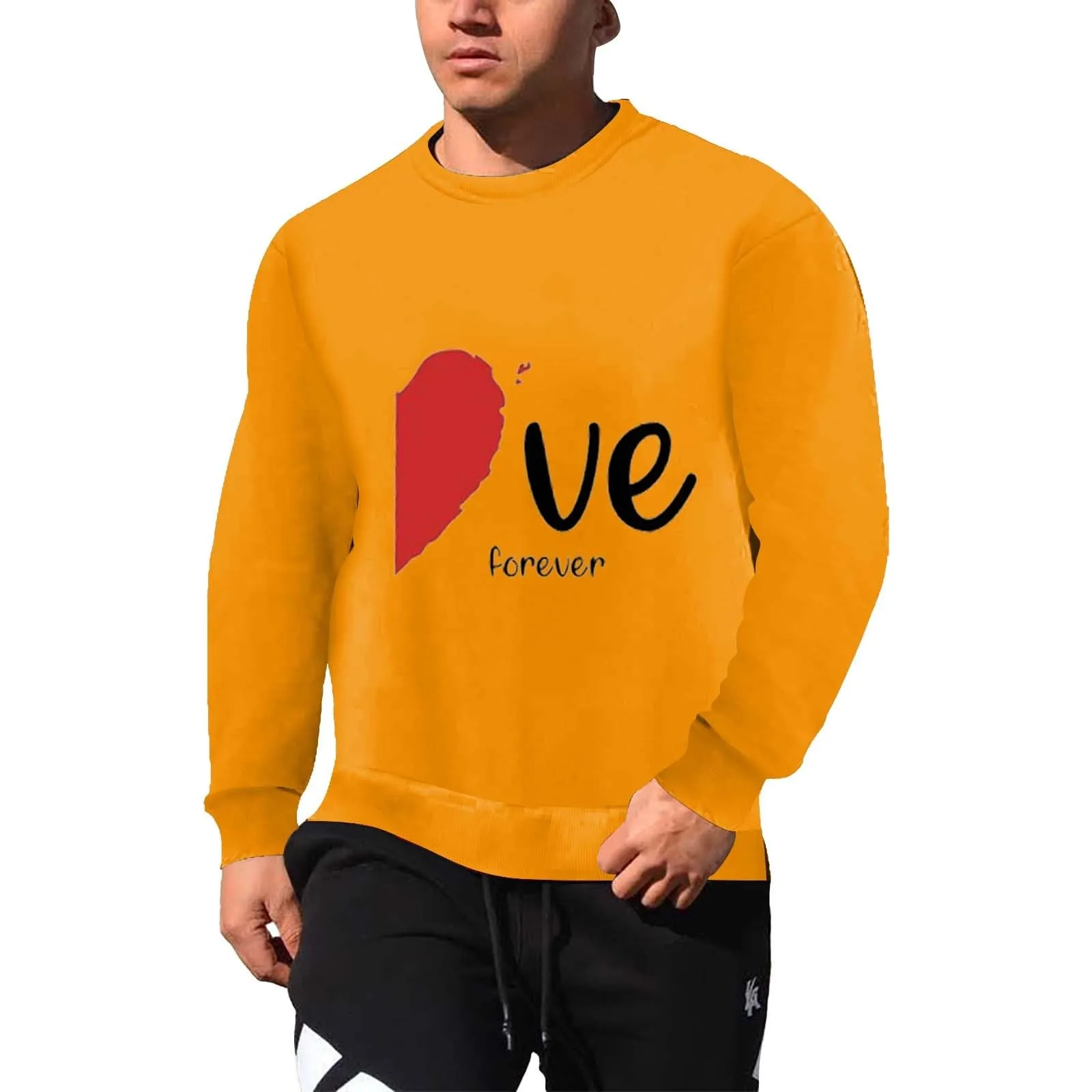 Uwdiohq Offerte Day Prime 11 12 Luglio 2024 Felpa di San Simpatico Pullover Stampato a Forma di Cuore Girocollo Camicia a Maniche Lunghe Primavera/Autunno Maglioncini Leggeri Magliet Todays Deals - immagine 2