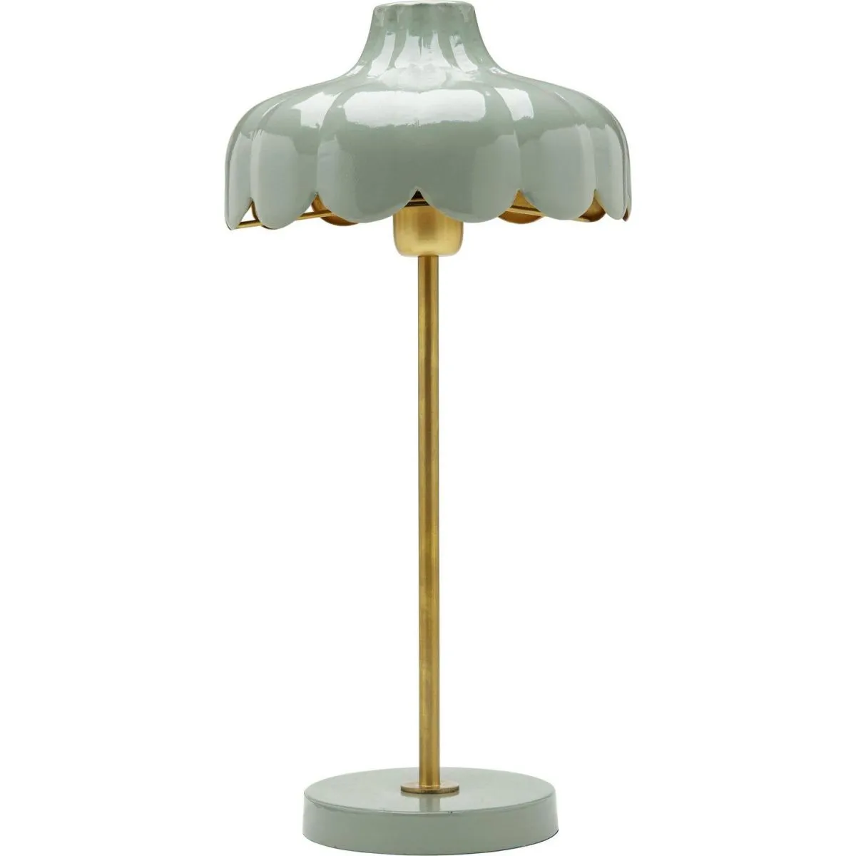PR Home Lampada da tavolo Wells; 50x24x50 cm (LxLxH); verde - immagine 1