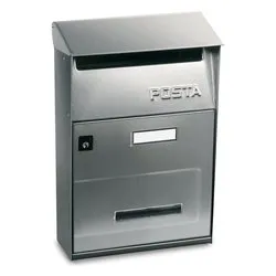 Cassetta posta con tettuccio (22x11x32,5cm) EFFE Inox satinato FTIXL - immagine 1