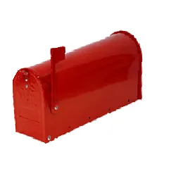 Cassetta posta americana (17x48x22,2cm) TOPOLINO Rosso 18USA1VRRO - immagine 1