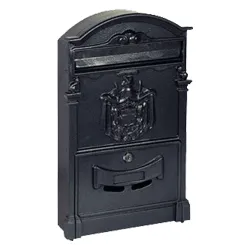 Cassetta posta senza tettuccio (25,5x8,3x41cm) Grigio ghisa REGIEPOSTEGH - immagine 1