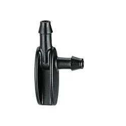 Set raccordi 10 pz a gomito per tubo capillare ( 1/4" ) RAINJET 91143 - immagine 1