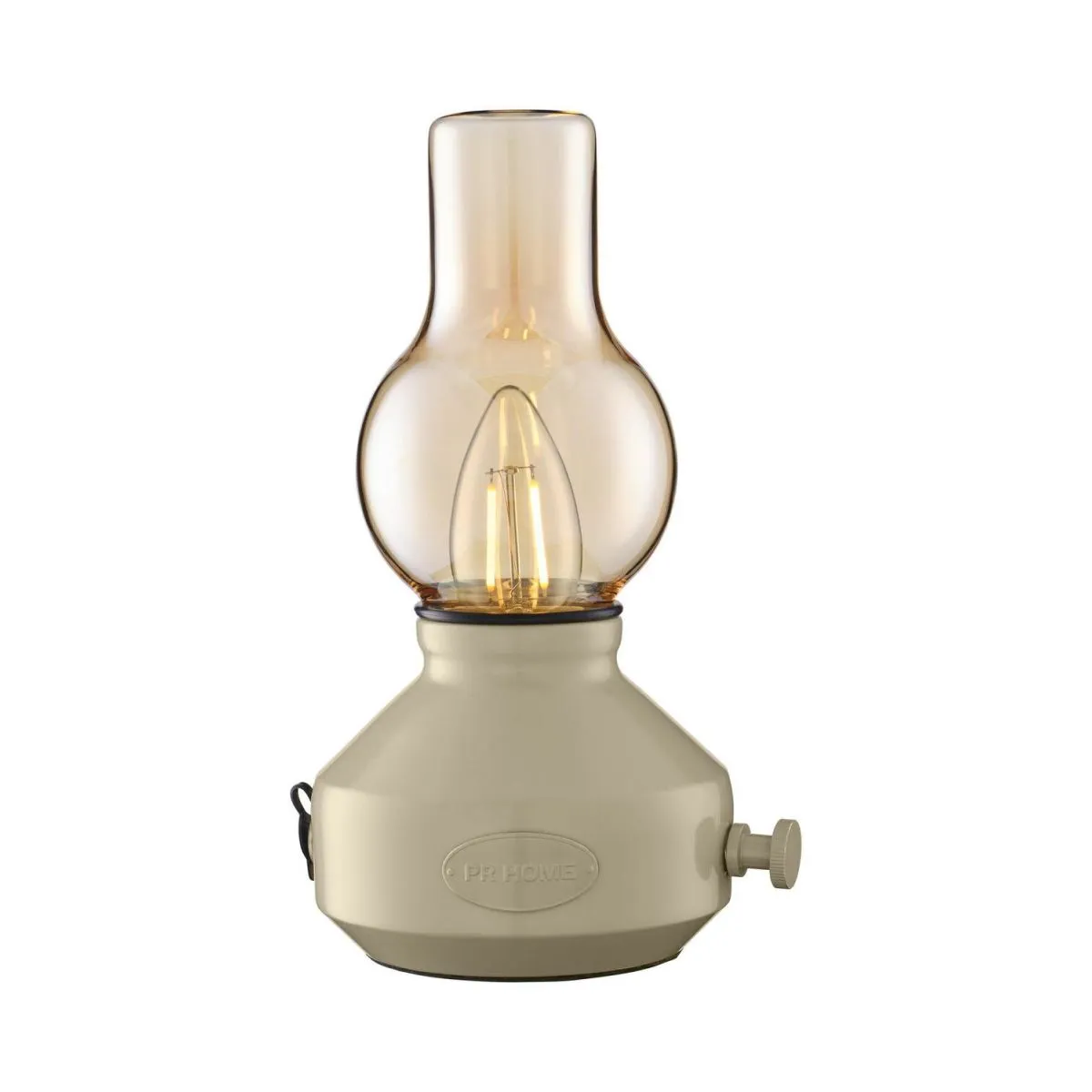 PR Home Lampada da tavolo Glimt; 21x13x21 cm (LxLxH); beige - immagine 1