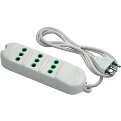 Multipresa tavolo 3P 10A FIDO Bianco 41000 - immagine 1
