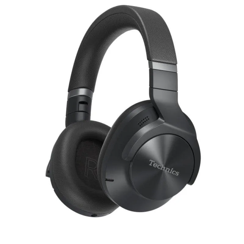 Auricolari Technics EAH-A800 wireless e cablati Bluetooth 5.2 con Cancellazione Attiva del Rumore e 8 microfoni neri - immagine 1