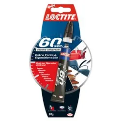 Collante a contatto universale 60 secondi (20gr) Trasparente 2021242 - immagine 1