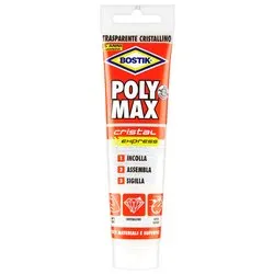 Collante sigillante universale Crystal POLY MAX (115gr) Trasparente 6300509 - immagine 1