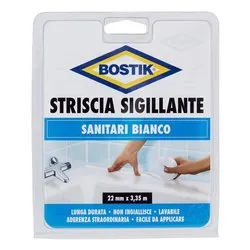 Striscia sigillante autoadesiva (22mm x 3,35m) Bianco 6303112 - immagine 1