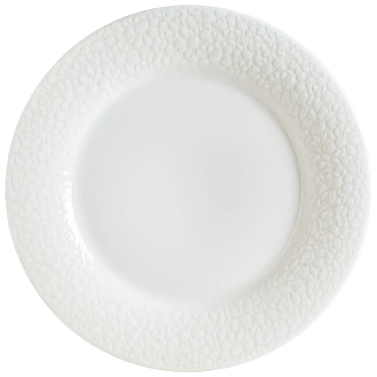 12x Bonna Piatto piano Marlena; 24 cm (Ø); bianco; rotonda; 12 pz. / Pacco - immagine 1