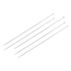 Set fascette cablaggio 25 pz (3,5x200mm) per serraggio cavi da 3 a 50 mm Bianco PP0310 - immagine 1
