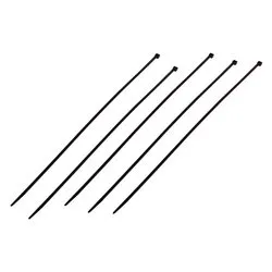 Set fascette cablaggio 25 pz (3,5x200mm) per serraggio cavi da 3 a 50 mm Nero PP0310 2 - immagine 1