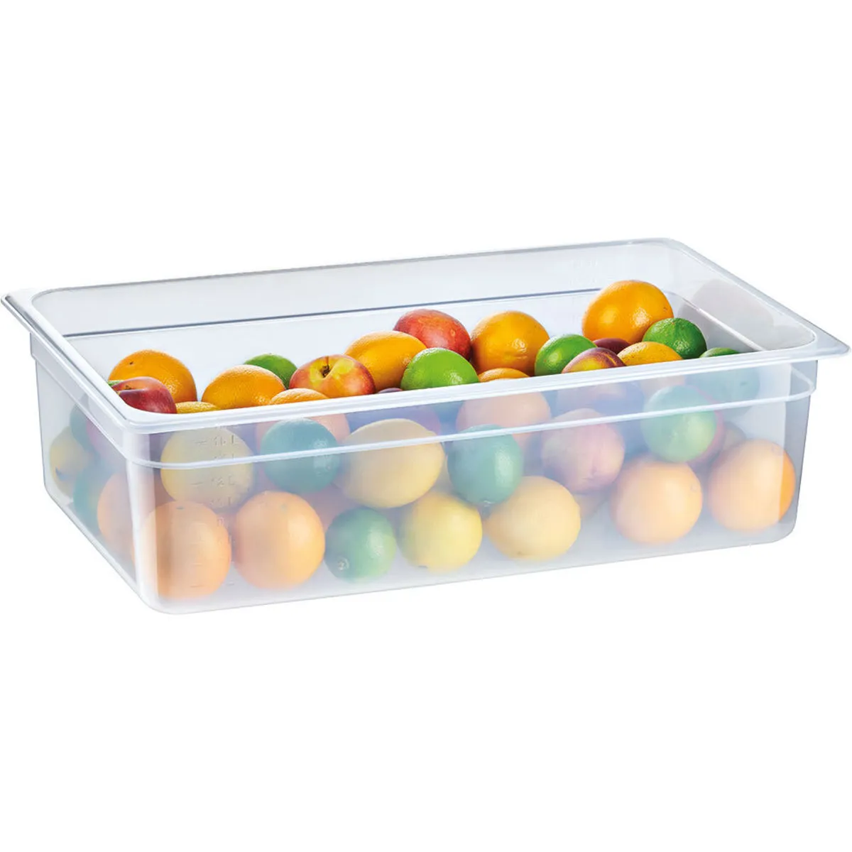 Stalgast Contenitori Gastronorm serie Buffet, gastronorm 1/1; GN 1/1, 0.026 l, 53x32.5 cm (LxP); trasparente - immagine 1