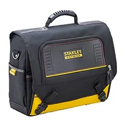 Borsa porta attrezzi con scomparto Pc (42,5x15,5x32cm) FATMAX Nero e Giallo FMST180149 - immagine 1