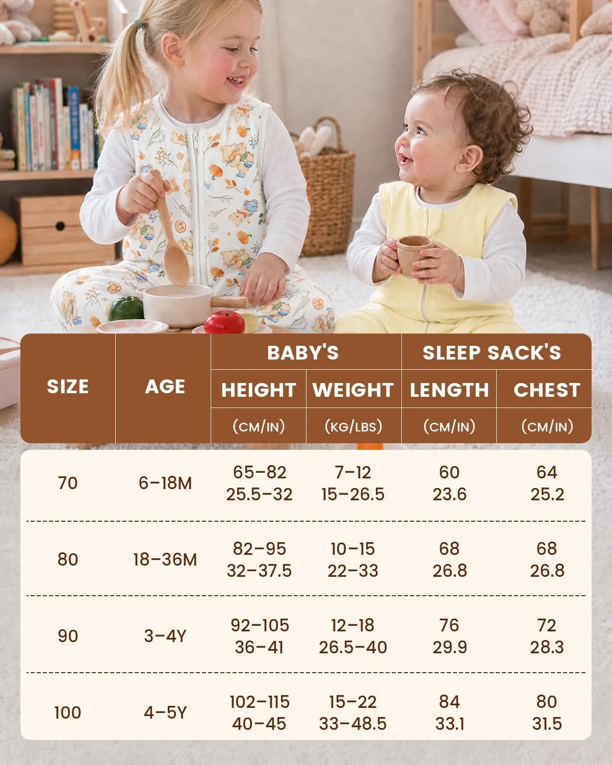WYTbaby Sacco nanna con piedi, 1,0 TOG, confezione da 2, sacco nanna 100% cotone, senza maniche, per tutto l'anno, con gambe, per ragazzi e ragazze, 3-4 anni - immagine 7
