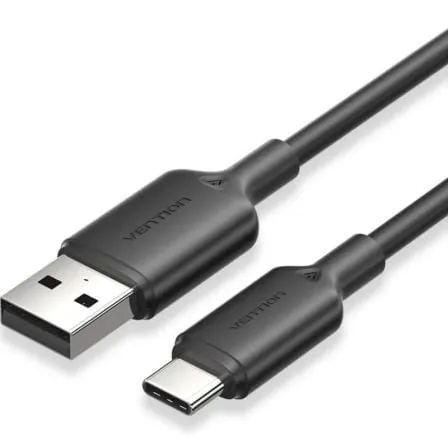 Cavo Vention CTQBH USB 2.0 Type-C 2 m 60 W 480 Mbps Nero - immagine 1
