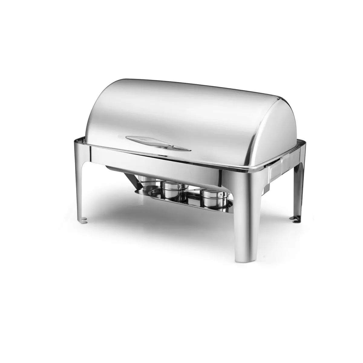 Stalgast Chafing dish Roll Top gastronorm 1/1; 11.2 ml, 63.5x48.5x42 cm (LxPxH); argento; rettangolare - immagine 1