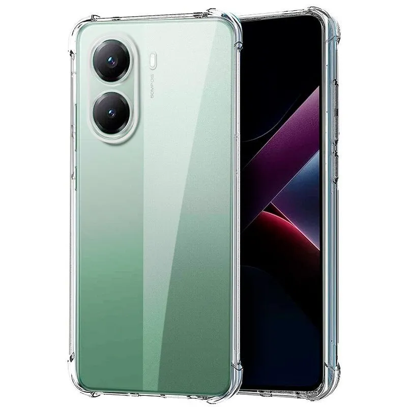 Custodia antiurto trasparente per Xiaomi Poco X7 Pro 5G - immagine 1