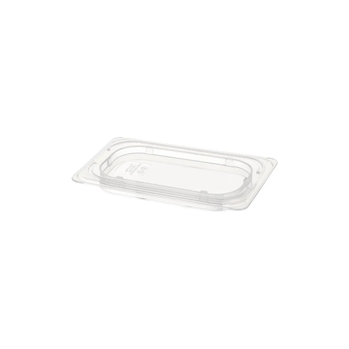 Stalgast Coperchio gastronorm, gastronorm 1/9, chiusura ermetica, polipropilene, serie Protect di ; GN 1/9, 17.6 cm (L); trasparente; rettangolare - immagine 1