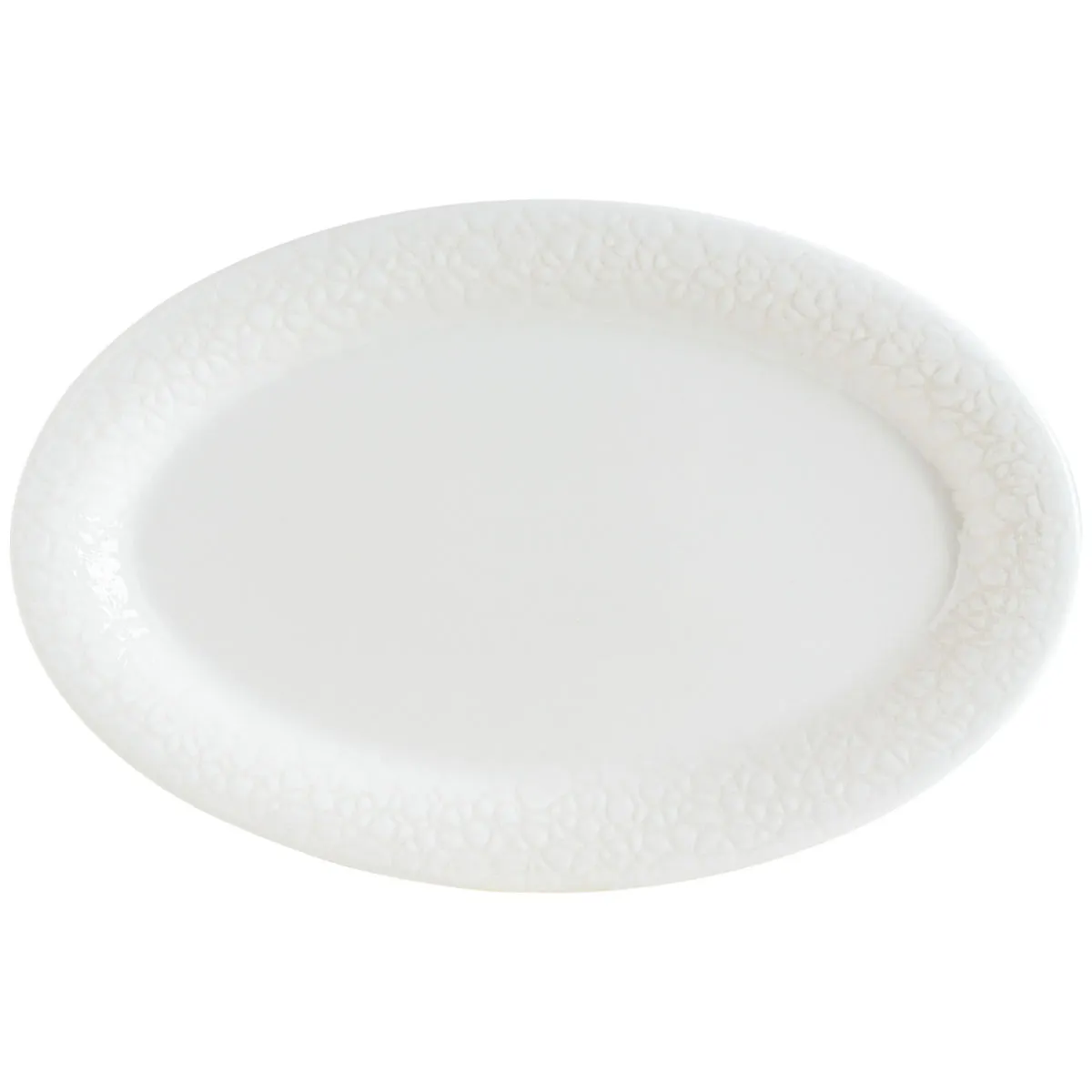 6x Bonna Piatto ovale Marlena; 32x21 cm (LxL); bianco; ovale; 6 pz. / Pacco - immagine 1