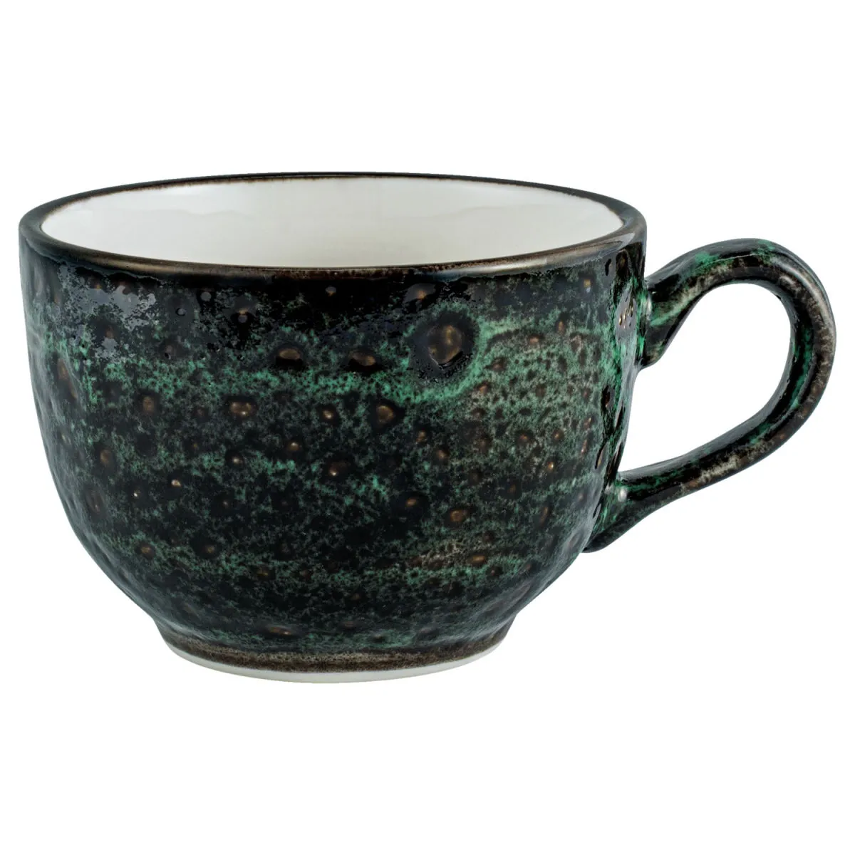 6x VEGA Tazza cappuccino Black Reef; 220 ml, 8.7x6.5 cm (ØxH); verde/nero; 6 pz. / Pacco - immagine 1