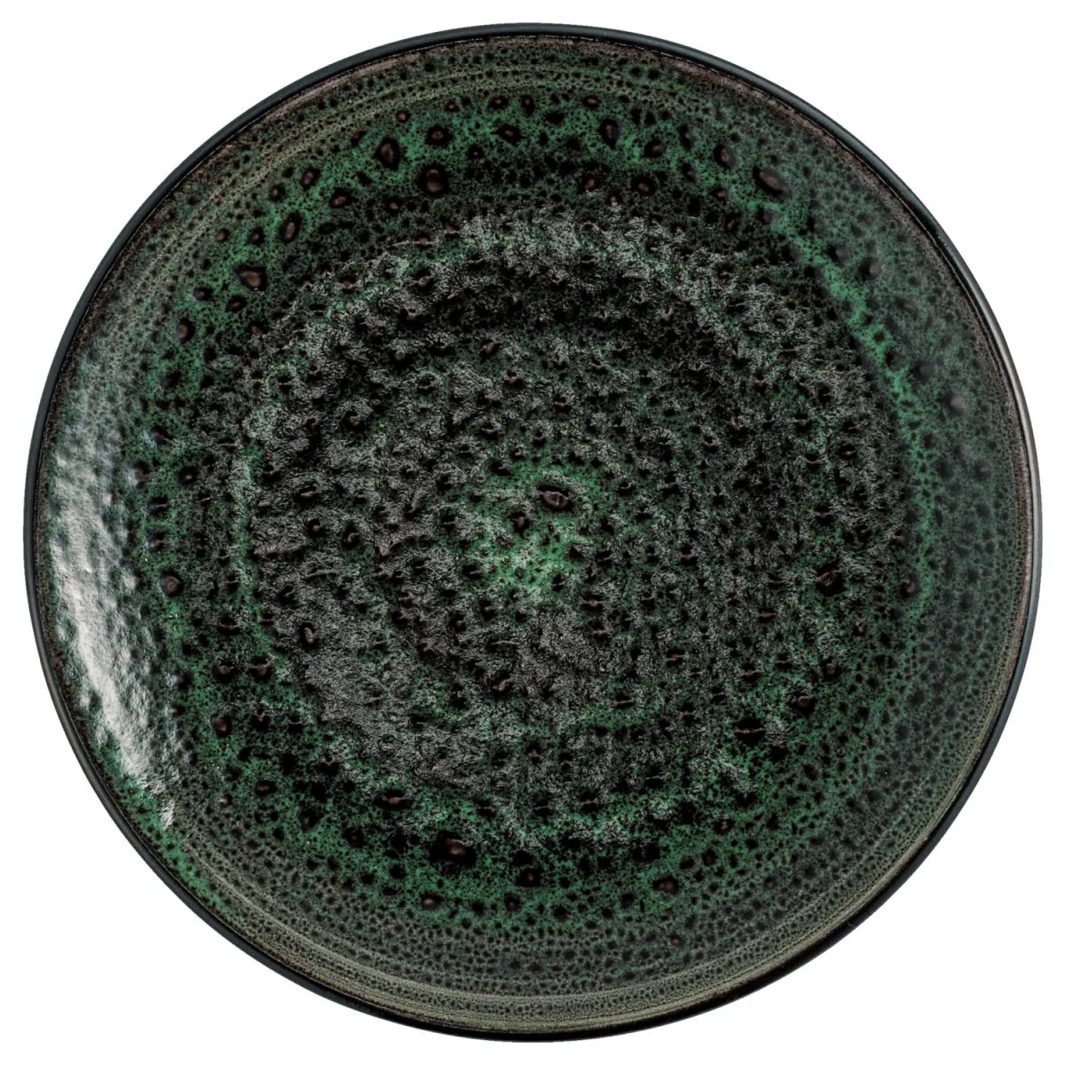 6x VEGA Piatto Black Reef piano; 20 cm (Ø); verde/nero; rotonda; 6 pz. / Pacco - immagine 1