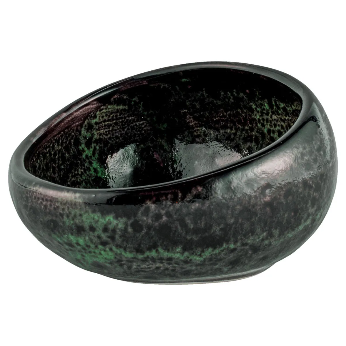 6x VEGA Ciotole Black Reef porcellana, organico; 160 ml, 10x9.5 cm (LxL); verde/nero; organica; 6 pz. / Pacco - immagine 1