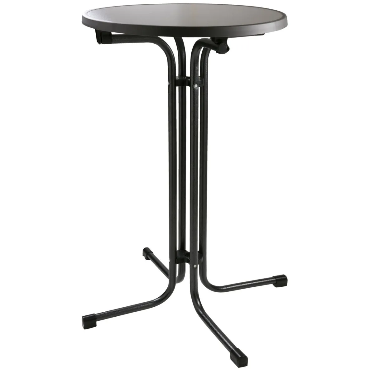 PULSIVA Tavolo alto Circle; 80x110 cm (ØxH); antracite; rotonda - immagine 1