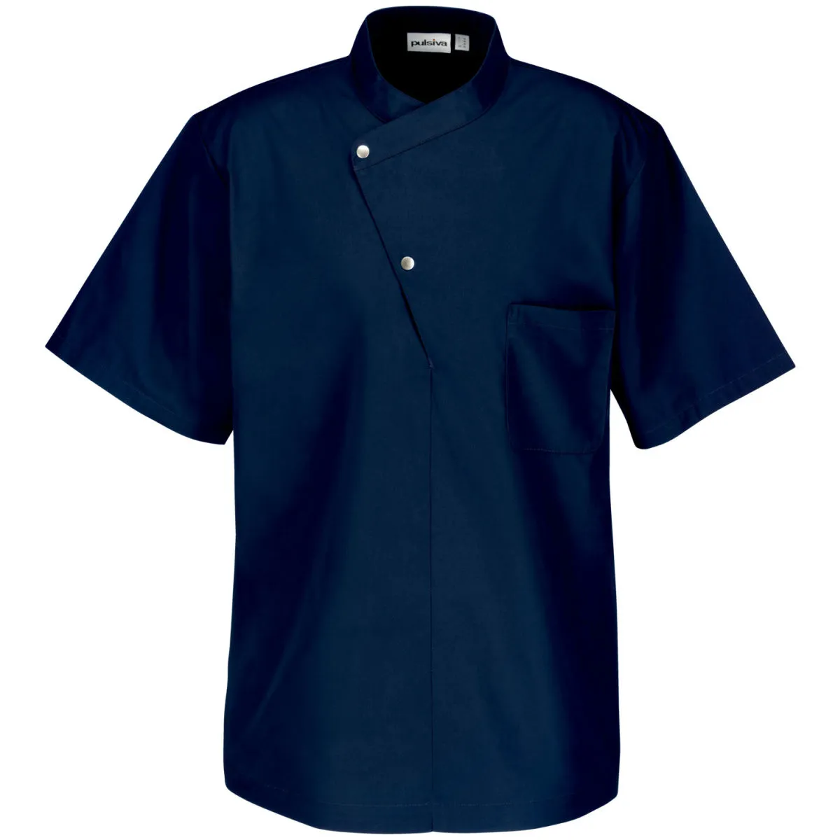 PULSIVA Casacca da cuoco Andy maniche corte; Taglia 44; blu navy - immagine 1