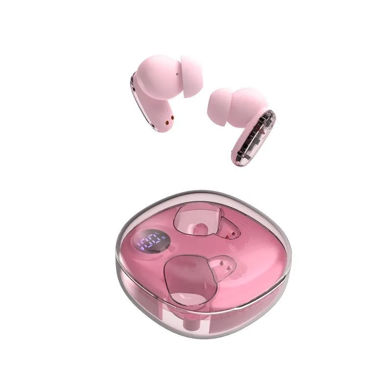 Cuffie Mars Gaming Mhib2 Bluetooth 5.4, suono immersivo, riproduzione 24 ore su 24, custodia rosa - immagine 1