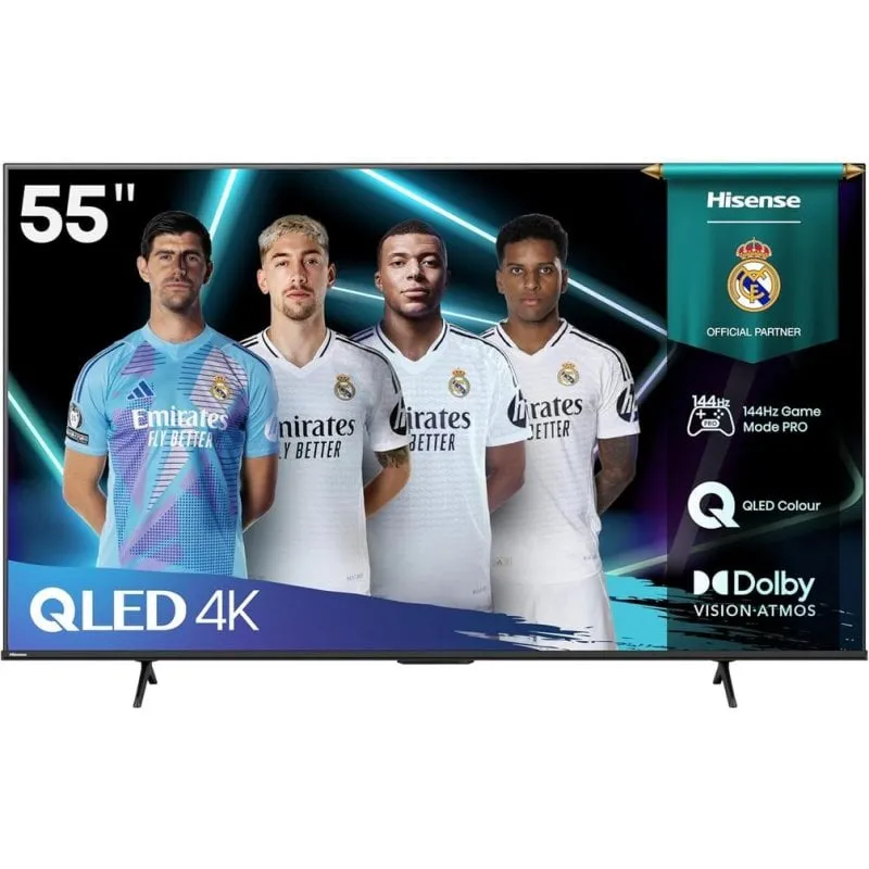 TV Hisense QLED 55E7Q Pro 55" 4K UltraHD 144Hz Smart TV VIDAA Dolby Vision IQ Dolby Atmos - immagine 1