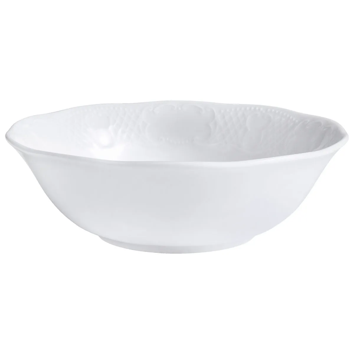 4x VEGA Ciotola Minuett rotonda; 450 ml, 16x5.3 cm (ØxH); bianco; rotonda; 4 pz. / Pacco - immagine 1