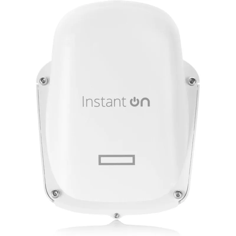 Punto di accesso Wi-Fi 6 dual-band per esterni HPE Instant On AP27 + alimentatore UE 12V/18W - immagine 1