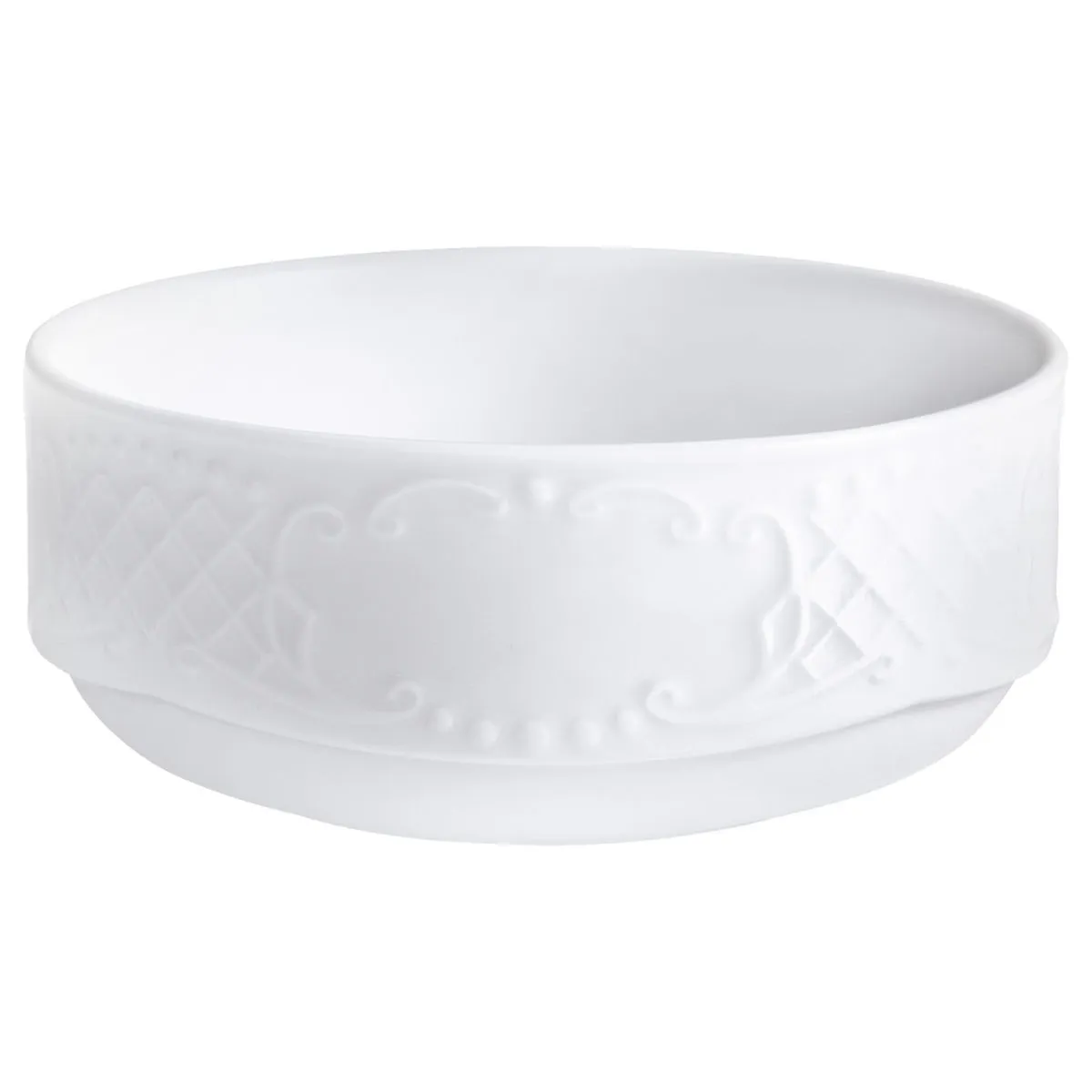 6x VEGA Ciotola Minuett rotonda; 300 ml, 12x5.3 cm (ØxH); bianco; rotonda; 6 pz. / Pacco - immagine 1