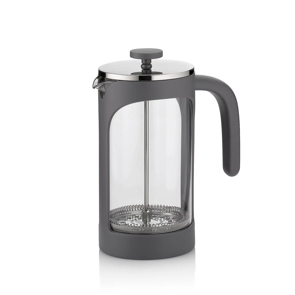 kela Caffettiera Verona in vetro; 1000 ml, 16x21 cm (LxH); grigio - immagine 1