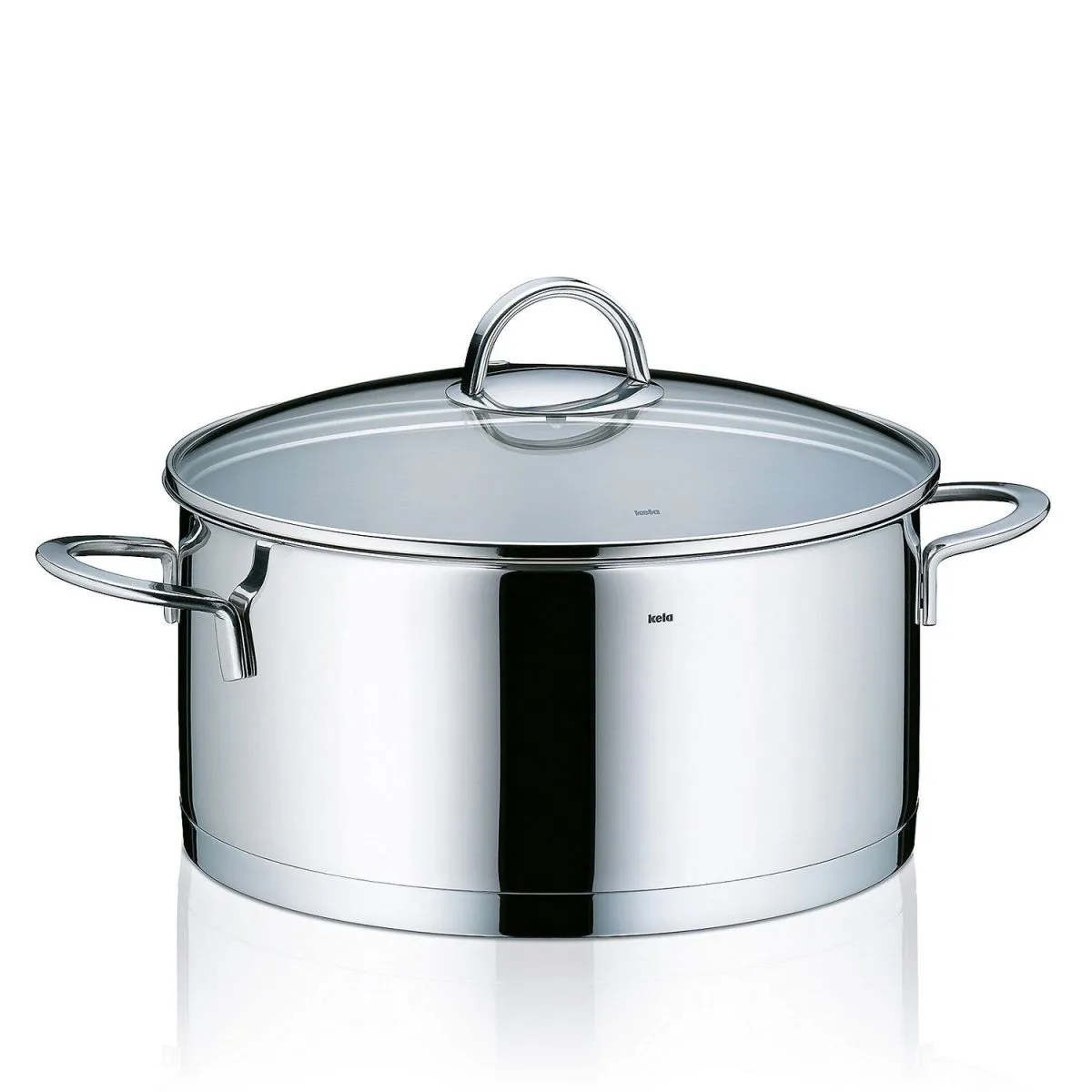 kela Pentola per arrosti Cailin in acciaio inox 18/10; 24x11.5 cm (ØxH); argento; rotonda - immagine 1
