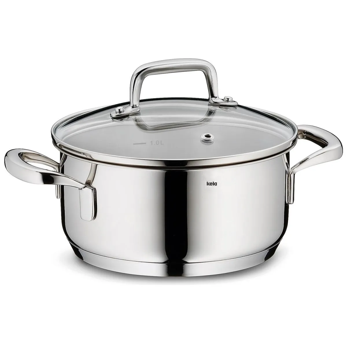 kela Casseruola Flavoria in acciaio inox 18/10; 16x8 cm (ØxH); argento; rotonda - immagine 1