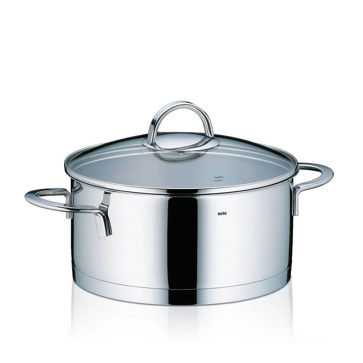 kela Pentola per arrosti Cailin in acciaio inox 18/10; 20x9.5 cm (ØxH); argento; rotonda - immagine 1