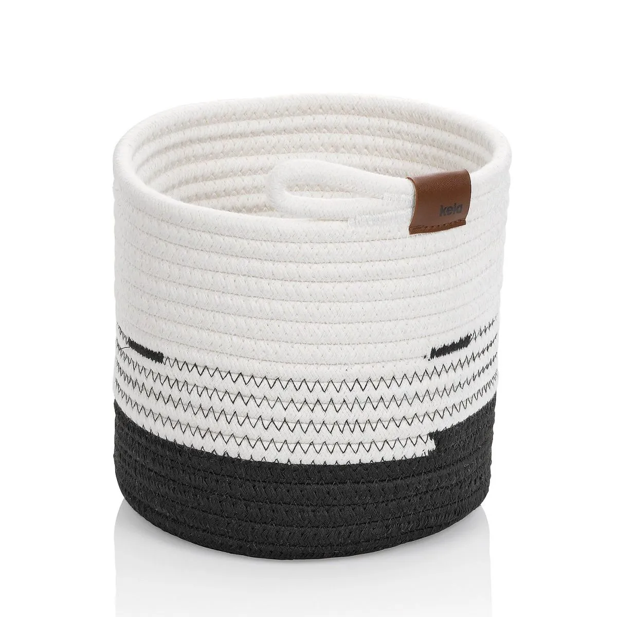kela Cestino Hedda in misto cotone/poliestere; 17 cm (H); multicolore; rotonda - immagine 1