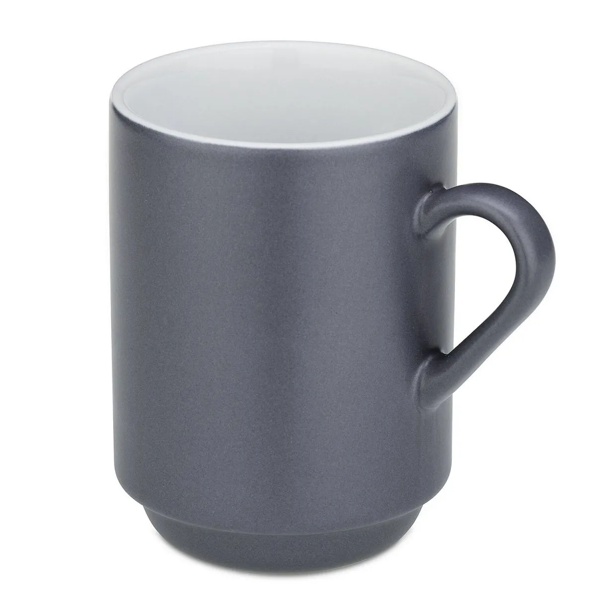 2x kela Tazza Mattia in ceramica, set da 2; 300 ml, 7.5x11 cm (ØxH); grigio; rotonda; 2 pz. / Pacco - immagine 1