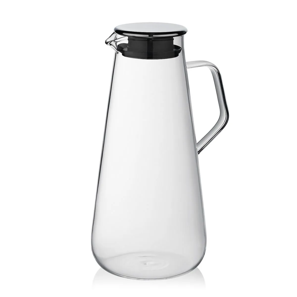 kela Caraffa per succhi Fontana in vetro; 1500 ml, 25.5 cm (H); trasparente; rotonda - immagine 1