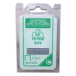 Set punti graffatrice 2940 pz Tipo C (h. 4 mm ) 53 4 1110320 - immagine 1