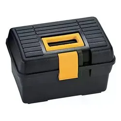 Cassetta per attrezzi 1210 V G materiale plastico (28,9x19x18,5cm) CLUB CLASSIC Nero e Giallo 1002294 - immagine 1