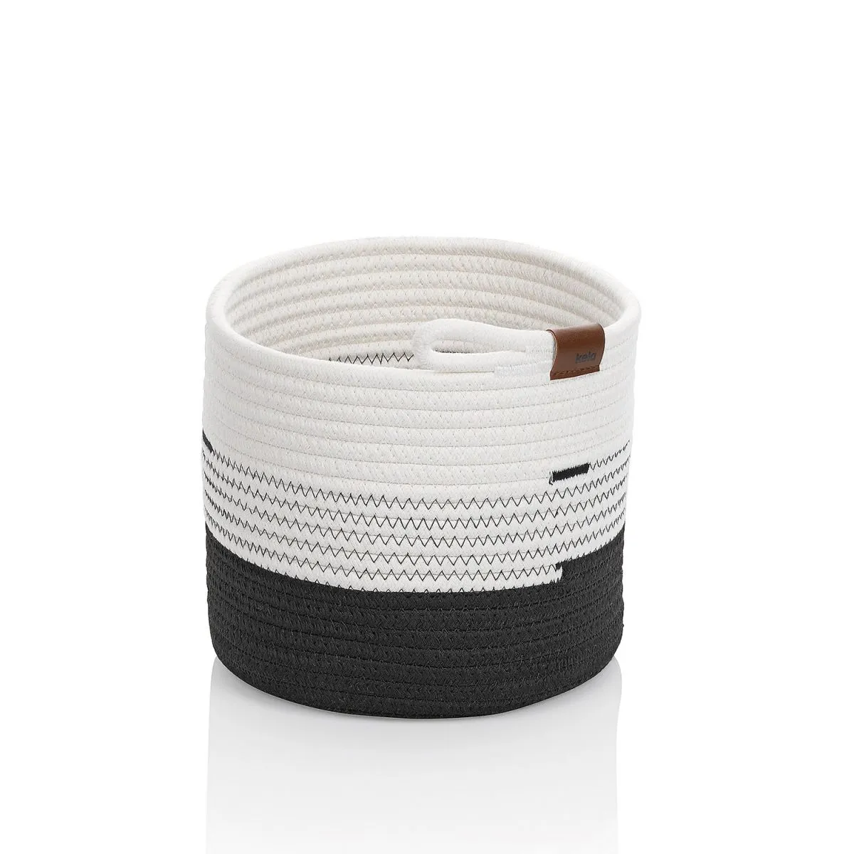 kela Cestino Hedda in misto cotone/poliestere; 20 cm (H); multicolore; rotonda - immagine 1