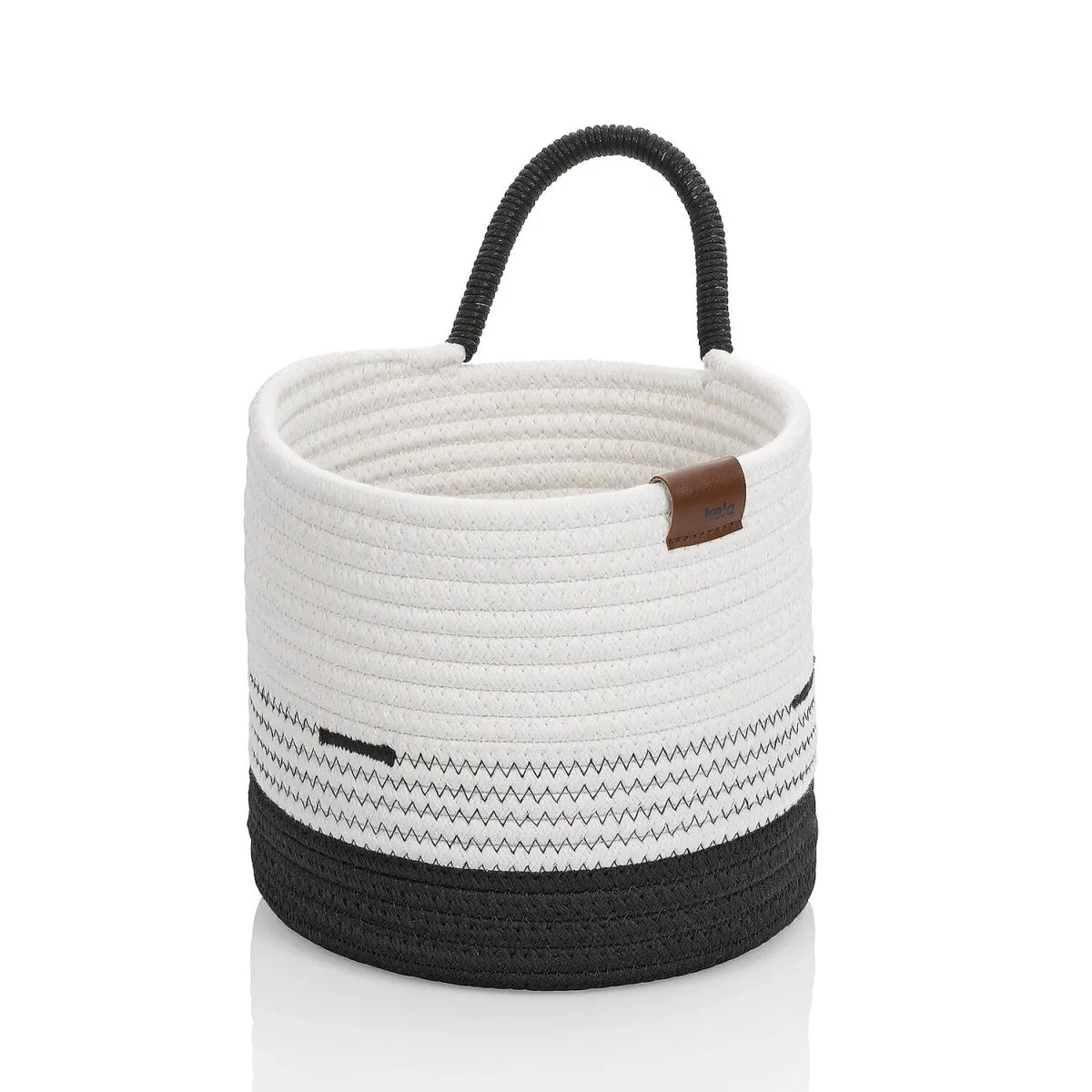kela Cestino Hedda in misto cotone/poliestere; 19 cm (H); multicolore; rotonda - immagine 1