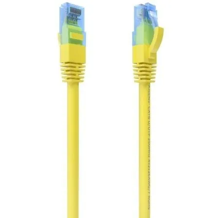 Cavo di rete RJ45 AISENS A135-0830 Cat.6 AWG26 CCA 30 cm Giallo - immagine 1