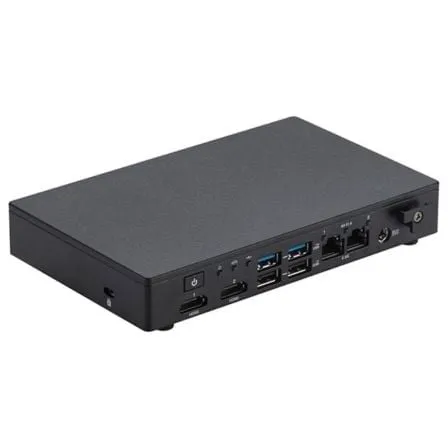 Barebone ASUS NUC BNUC13BRKP200B02I Intel N50 0 GB RAM 64 GB eMMC Wi-Fi 6E Doppia LAN Nero - immagine 1