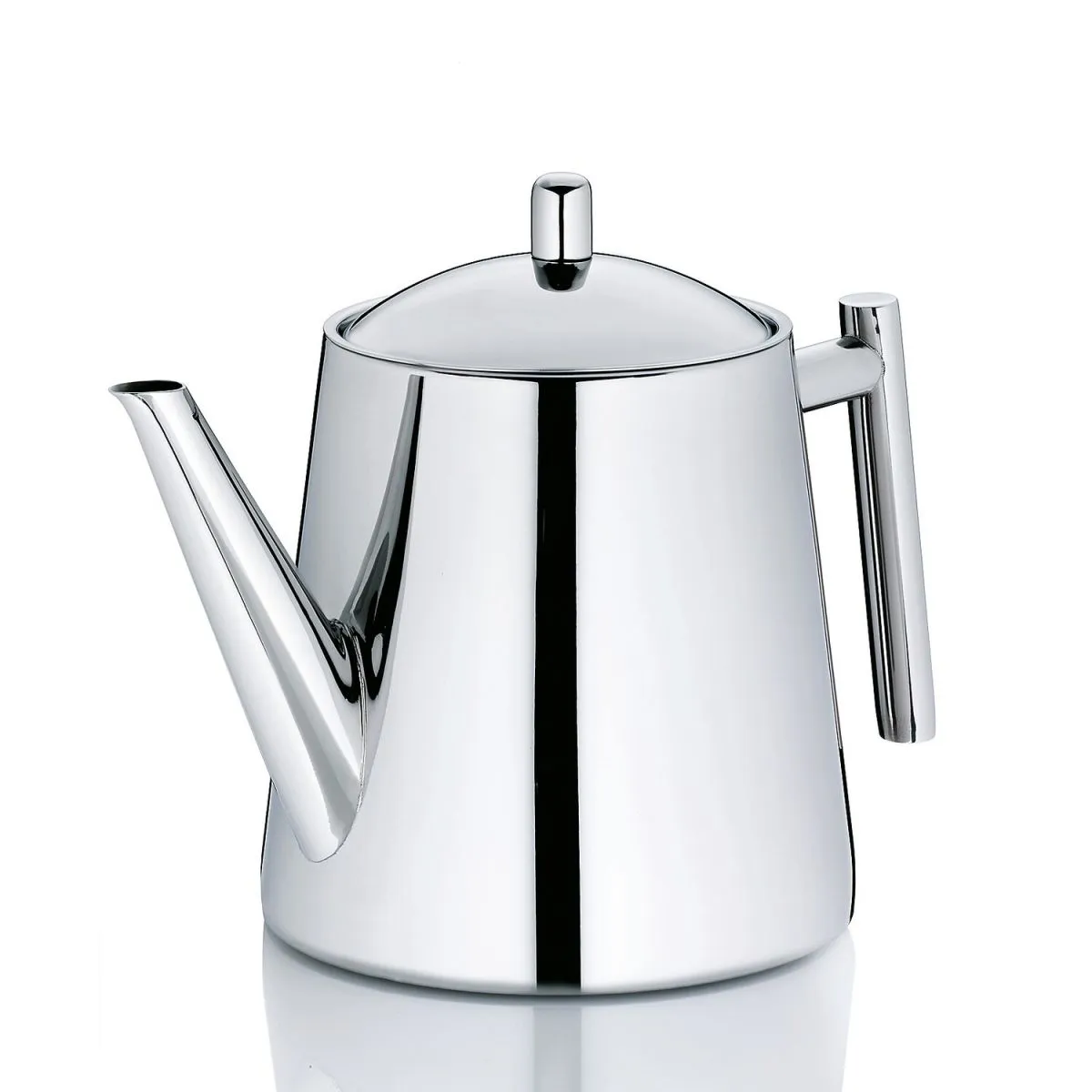 kela Teiera Ancona in acciaio inox 18/10; 18 cm (H); argento; rotonda - immagine 1