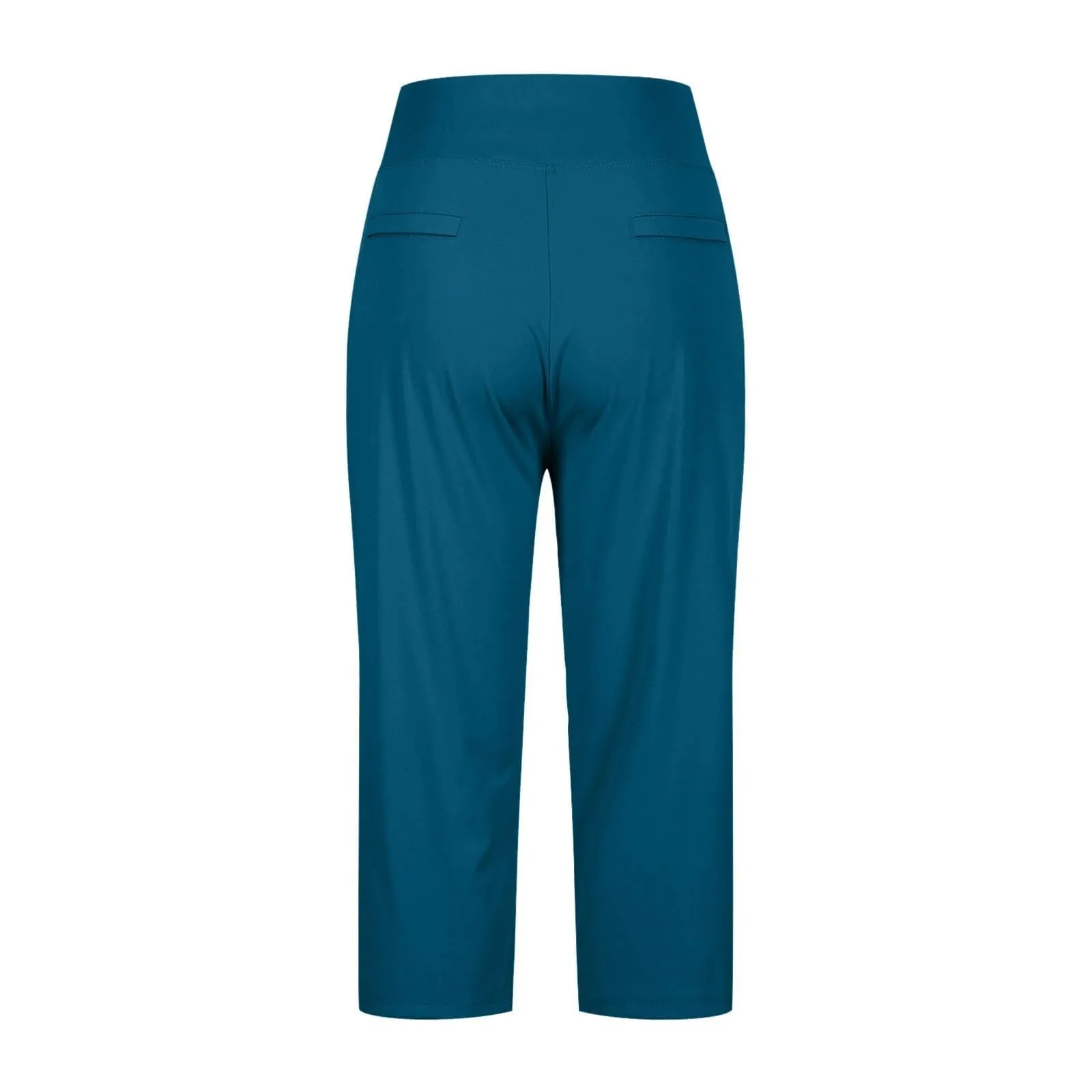 Pinocchietto Donna Estivo Pantalone Estivi Leggeri Eleganti Pinocchietti Cropped Da Donna Sportivi Bermuda Capri Di Lino Spiaggia Pantaloni Della Tuta a Gamba Larga Pantaloncini Casual Taglie Forti - immagine 4