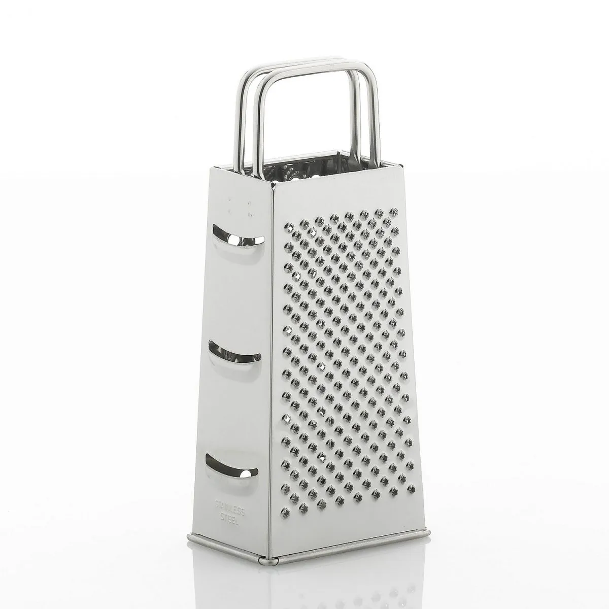kela Grattugia a 4 lati Profi in acciaio inox; 9x6.5x21.5 cm (LxLxH); argento - immagine 1